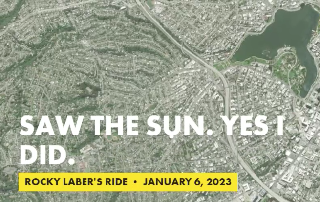Saw the sun. Yes I did.