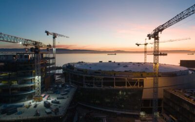 Chase Center Cranes