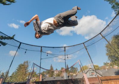 Trampoline fun